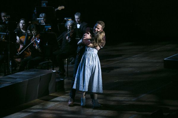 Sydney Lucas and Ben Platt Photo