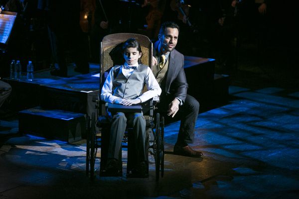 Oscar Williams and Ramin Karimloo Photo
