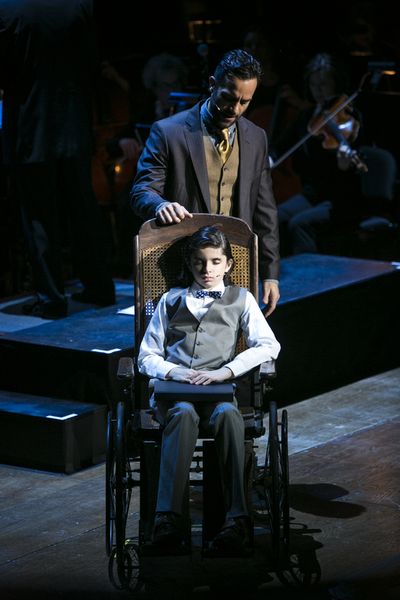 Oscar Williams and Ramin Karimloo Photo