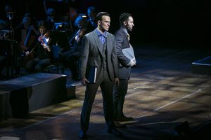 Cheyenne Jackson and Ramin Karimloo @ BroadwayWorld Cheyenne Jackson and Ramin Karimloo Photo