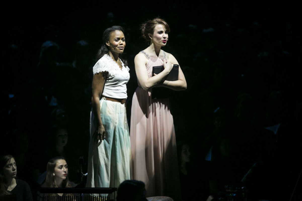 Nikki Renee Daniels and SIerra Boggess at 