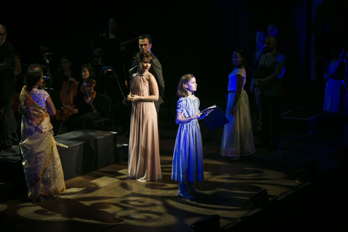 Anisha Nagarajan, SIerra Boggess and Sydney Lucas at 