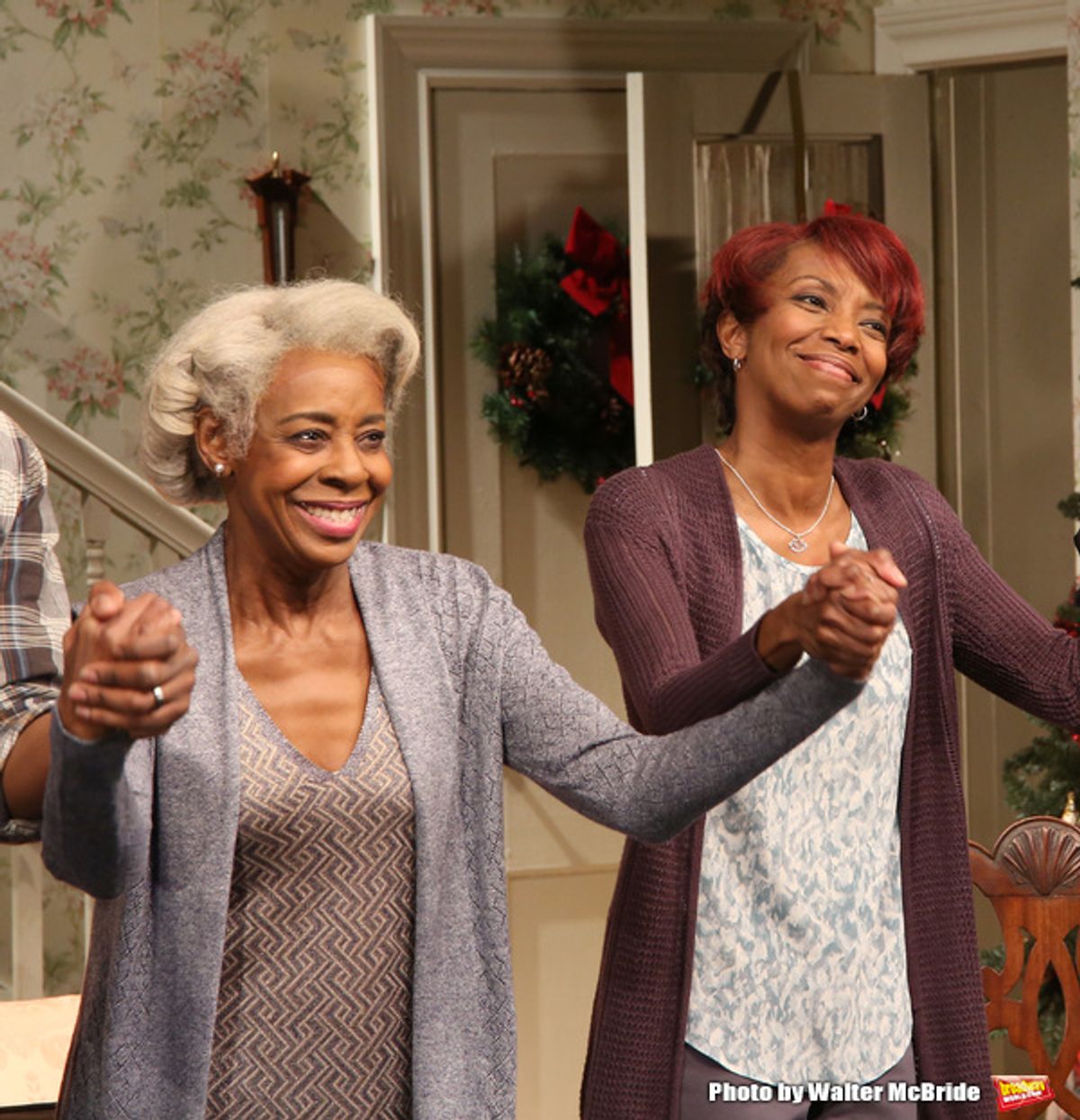 Marjorie Johnson and Sharon Washington  at 