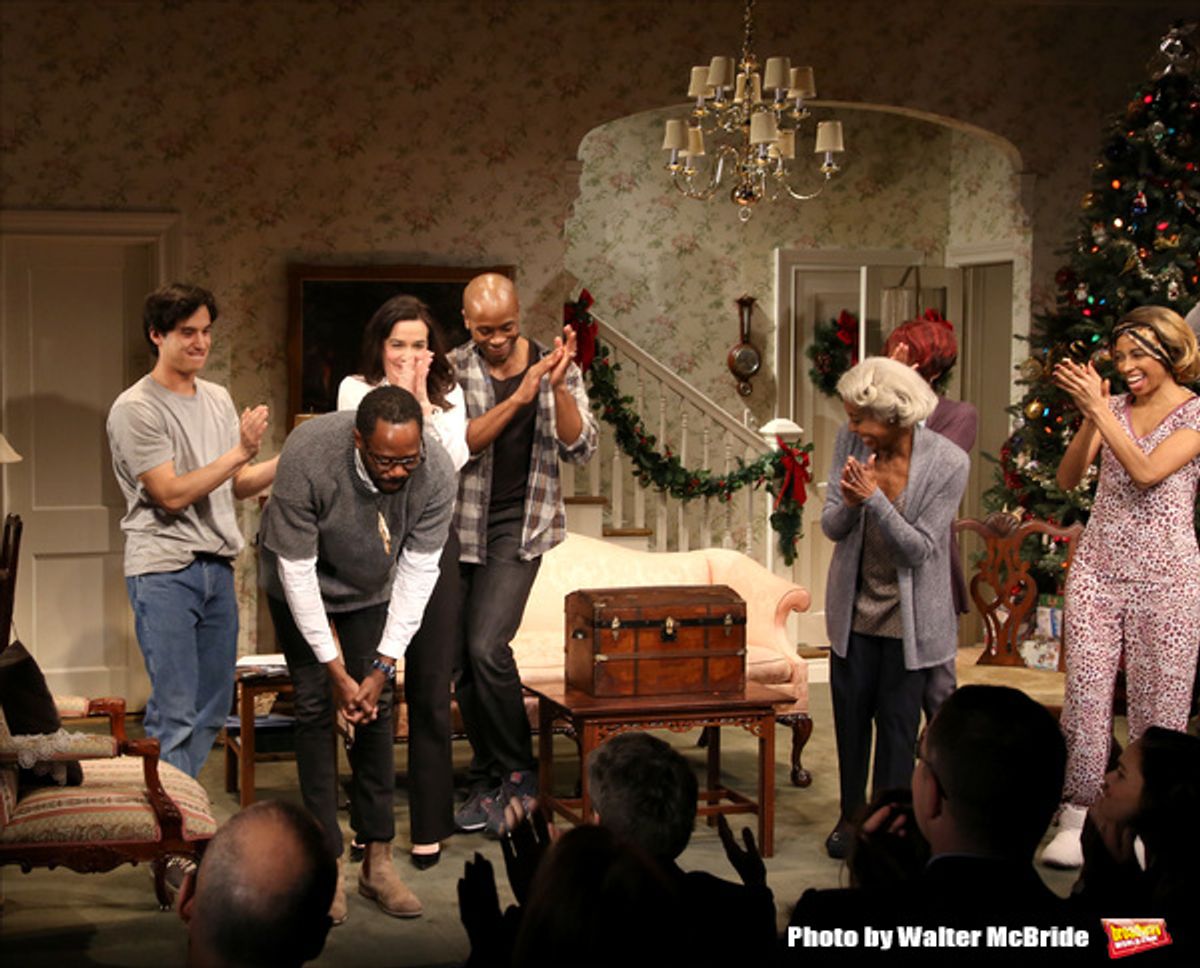 Michael Rosen, Colman Domingo, Finnerty Steeves, Stephen Conrad Moore, Marjorie Johnson, Sharon Washington and Libya V. Pugh  at 