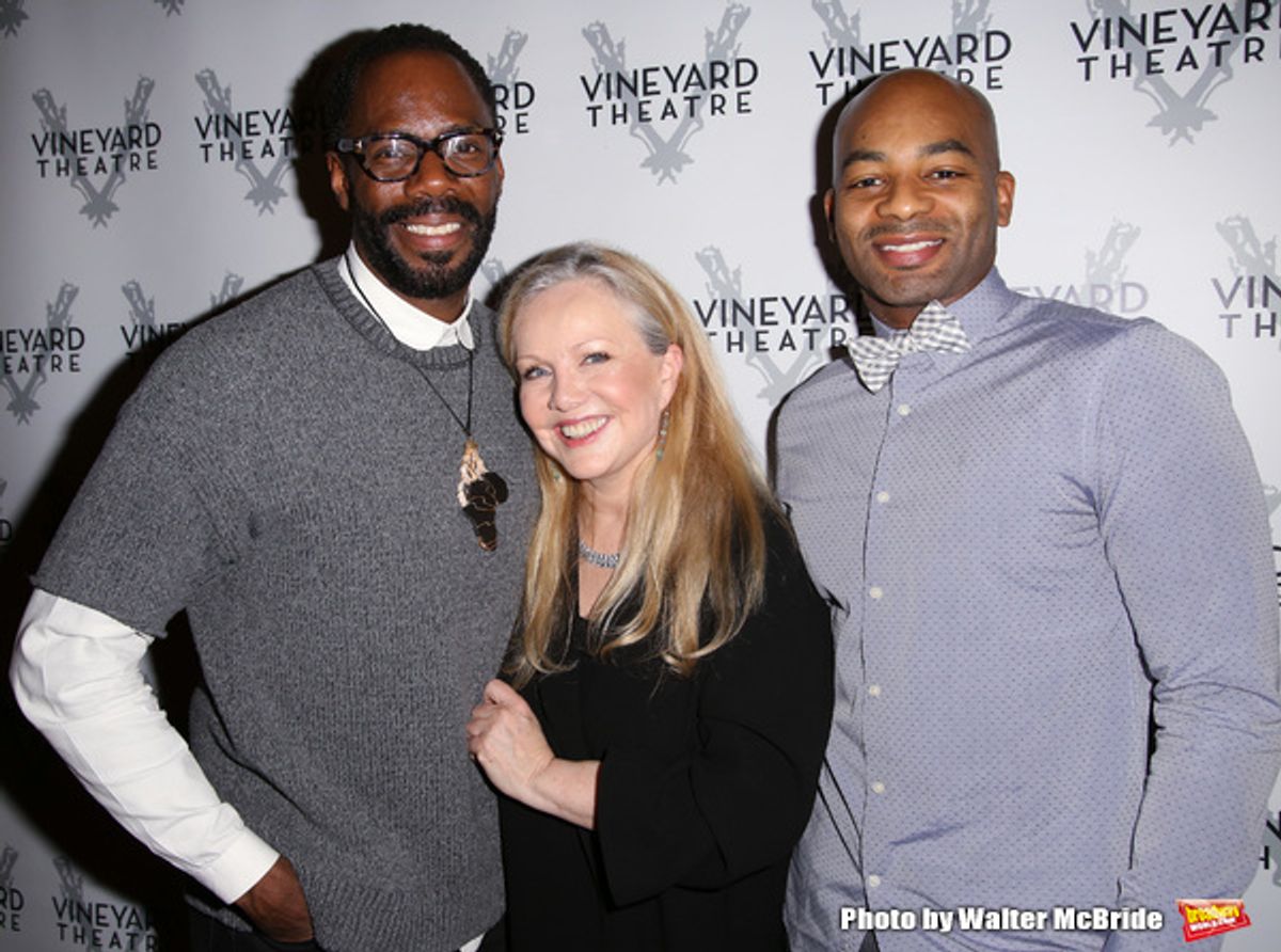 Colman Domingo, Susan Stroman and Brandon Victor Dixon  at 