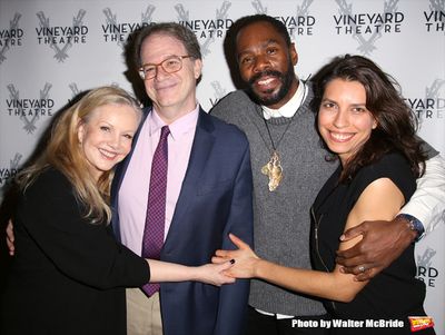 Susan Stroman, Douglas Aibel, Colman Domingo and Sarah Stern Photo