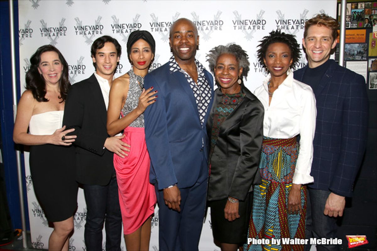 Finnerty Steeves, Michael Rosen, Libya V. Pugh, Stephen Conrad Moore, Marjorie Johnson, Sharon Washington and Colin Hanlon  at 