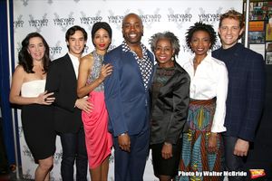Finnerty Steeves, Michael Rosen, Libya V. Pugh, Stephen Conrad Moore, Marjorie Johnson, Sharon Washington and Colin Hanlon @ BroadwayWorld Finnerty Steeves, Michael Rosen, Libya V. Pugh, Stephen Conrad Moore, Marjorie Johnso Photo