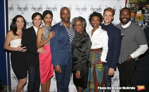 Finnerty Steeves, Michael Rosen, Libya V. Pugh, Stephen Conrad Moore, Marjorie Johnson, Sharon Washington, Colin Hanlon and Colman Domingo @ BroadwayWorld Finnerty Steeves, Michael Rosen, Libya V. Pugh, Stephen Conrad Moore, Marjorie Johnso Photo