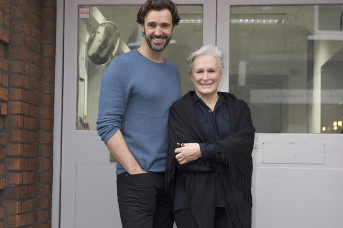Michael Xavier, Glenn Close at 