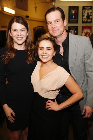 Actress Lauren Graham, Mae Whitman and actor Peter Krause Photo