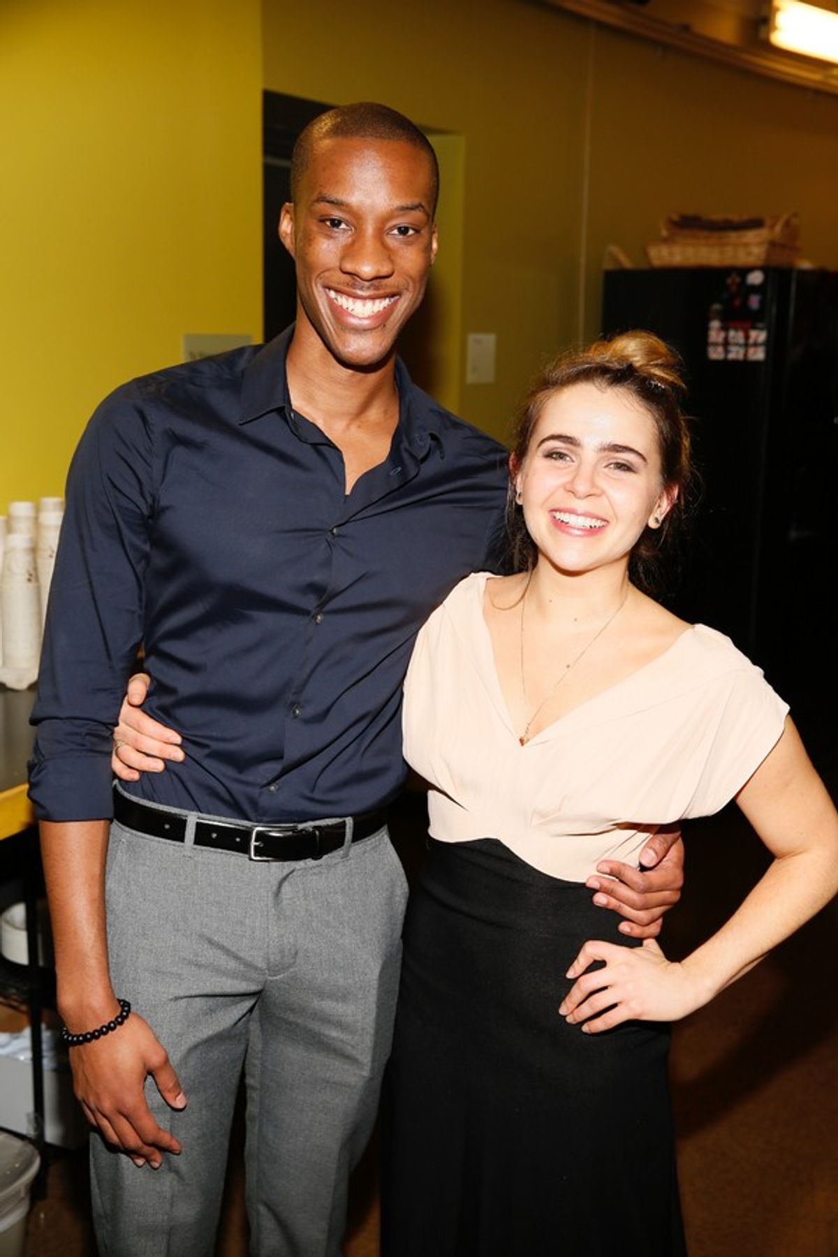 Cast members York Walker and Mae Whitman at 