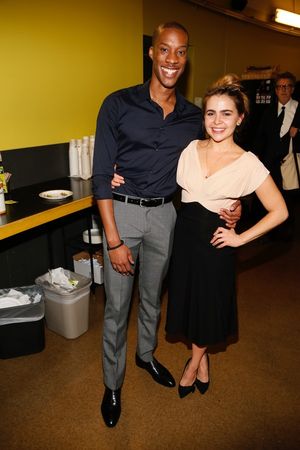 Cast members York Walker and Mae Whitman Photo