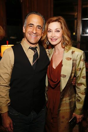 David Pittu and Sharon Lawrence Photo