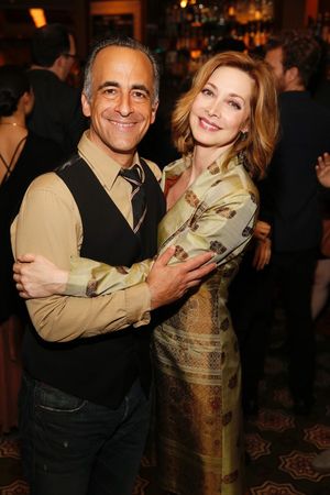 David Pittu and Sharon Lawrence Photo