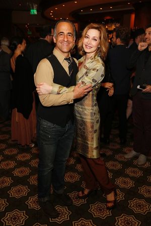 David Pittu and Sharon Lawrence Photo