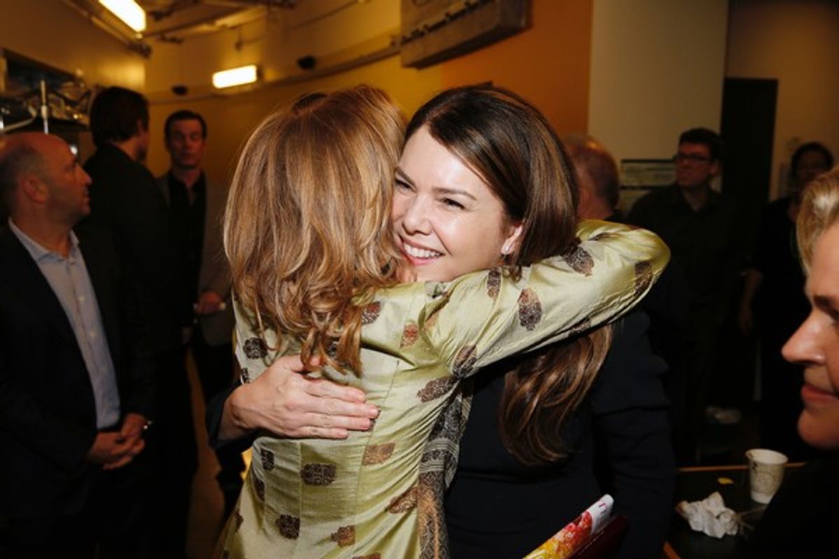 Sharon Lawrence and actress Lauren Graham at 