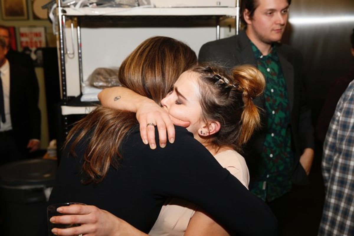 Actress Lauren Graham and cast member Mae Whitman at 