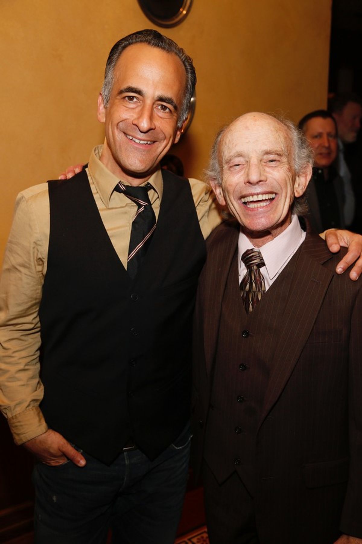 David Pittu and Robert Towers at 