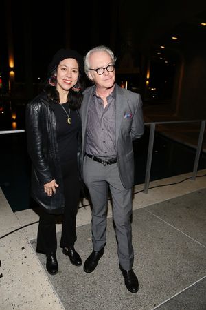 Actress/playwright Sandra Tsing Loh and producer Frier McCollister Photo