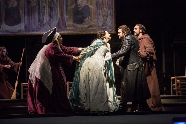 Deborah Nansteel, Susanna Phillips, Joseph Calleja and Christian Van Horn Photo