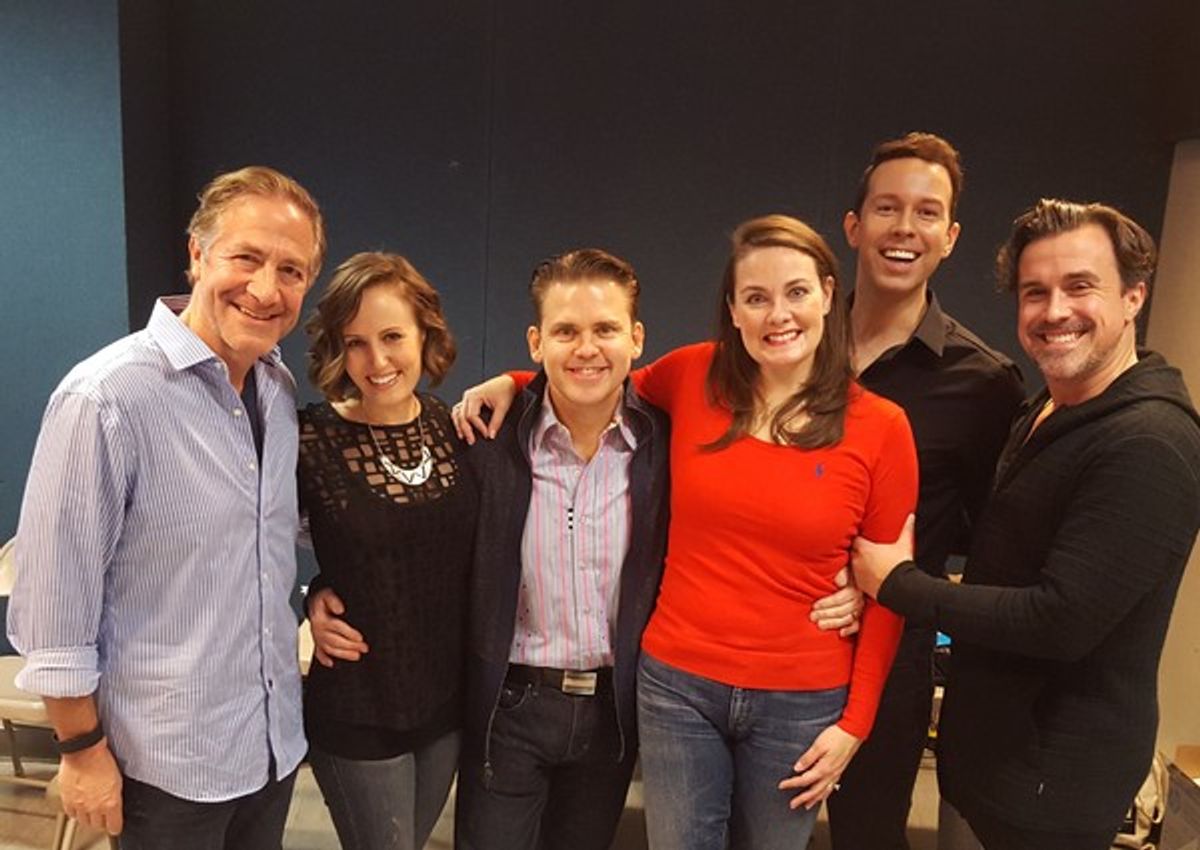 The Cast: Bruce Sabath, Ellen Zolezzi, Robert Creighton, Danette Holden,  Jeremy Benton, and Josh Walden. at 