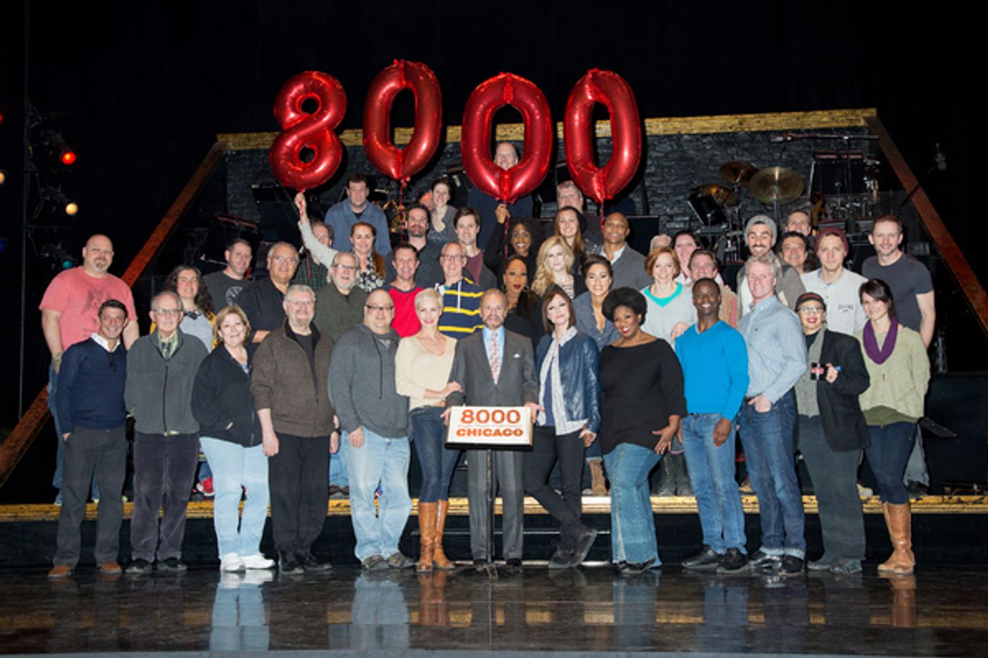 Photo Coverage: Still Razzle Dazzling- CHICAGO Celebrates 8000 Performances on Broadway!  Image