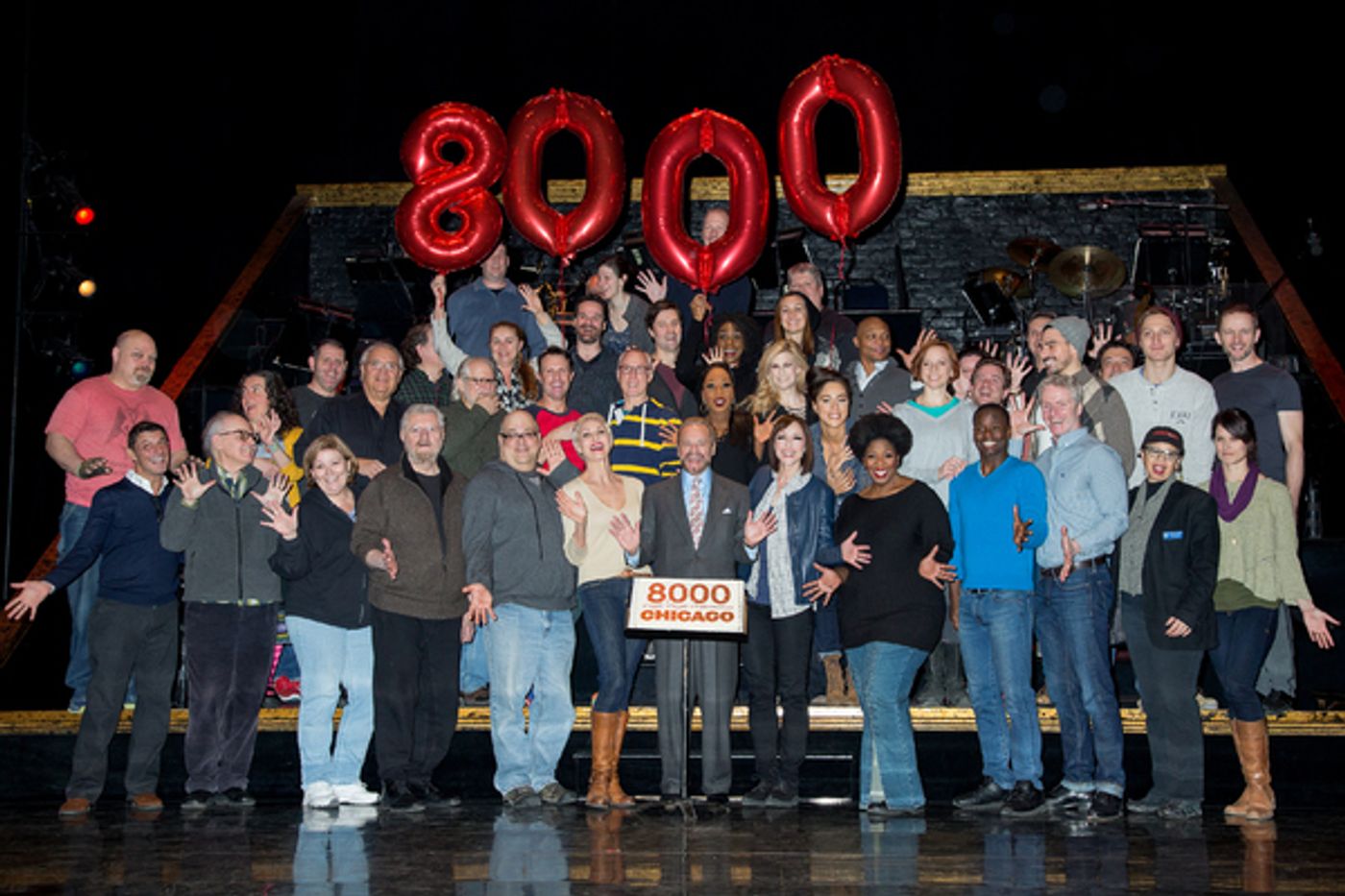 Photo Coverage: Still Razzle Dazzling- CHICAGO Celebrates 8000 Performances on Broadway!  Image