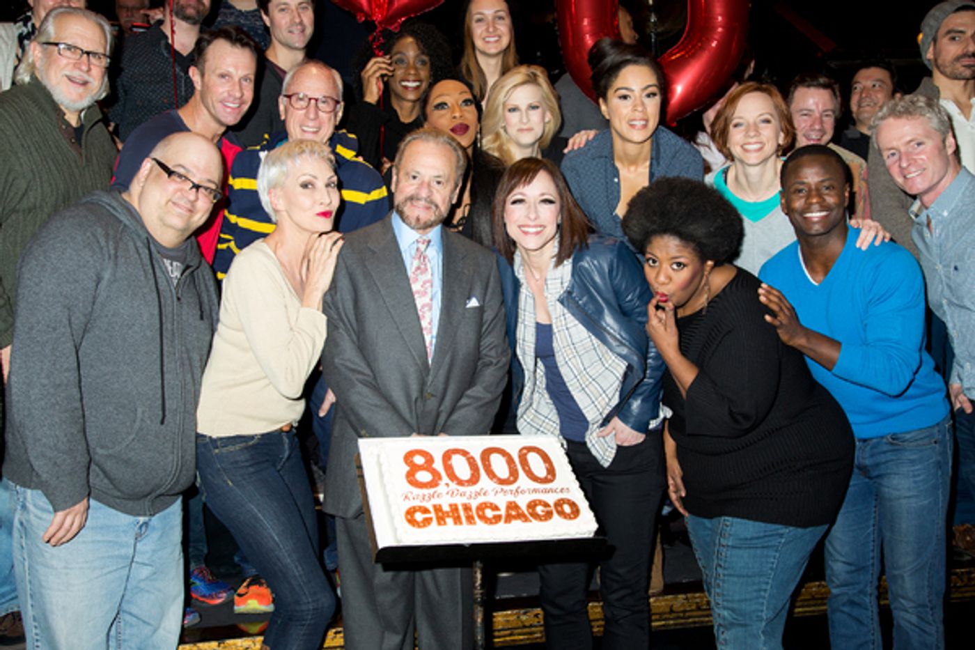 Photo Coverage: Still Razzle Dazzling- CHICAGO Celebrates 8000 Performances on Broadway!  Image