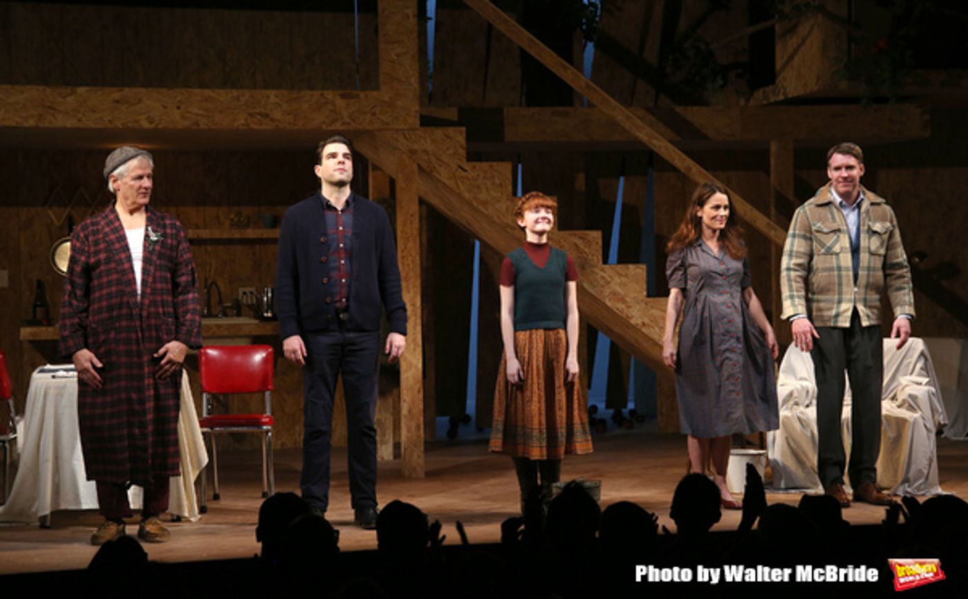 Photo Coverage: Zachary Quinto & SMOKEFALL Cast Celebrate Opening Night!  Image