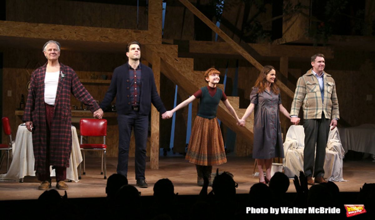 Tom Bloom, Zachary Quinto, Taylor Richardson, Robin Tunney and Brian Hutchison  at 