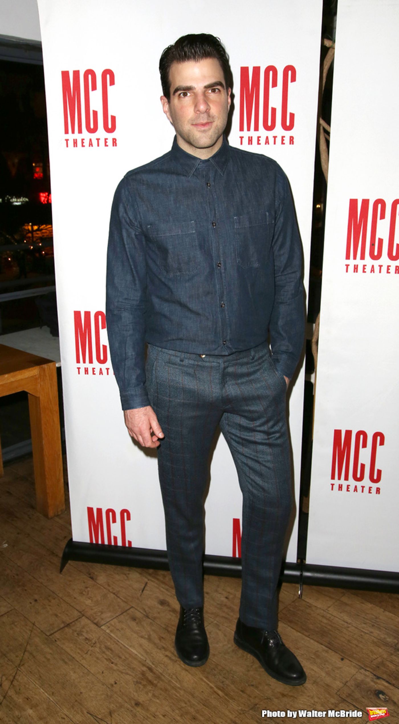 Photo Coverage: Zachary Quinto & SMOKEFALL Cast Celebrate Opening Night!  Image