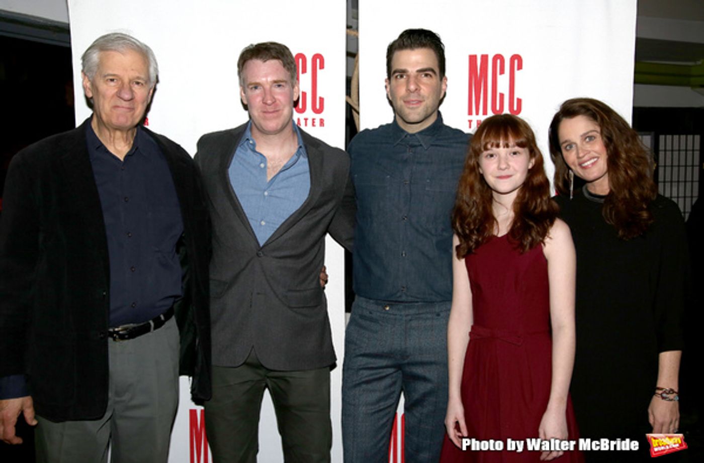 Photo Coverage: Zachary Quinto & SMOKEFALL Cast Celebrate Opening Night!  Image