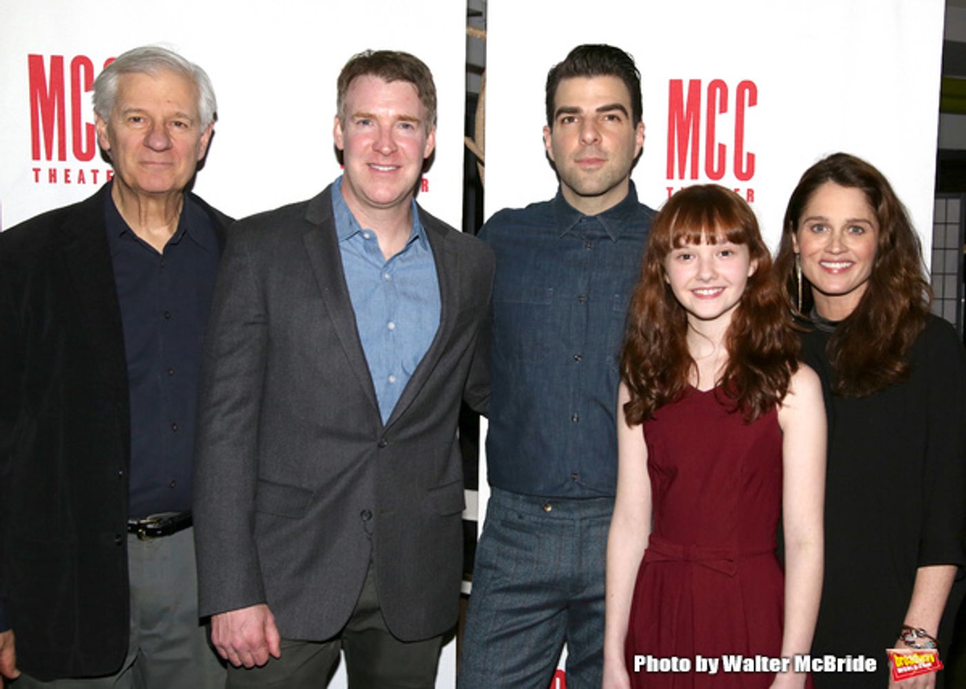 Photo Coverage: Zachary Quinto & SMOKEFALL Cast Celebrate Opening Night!  Image