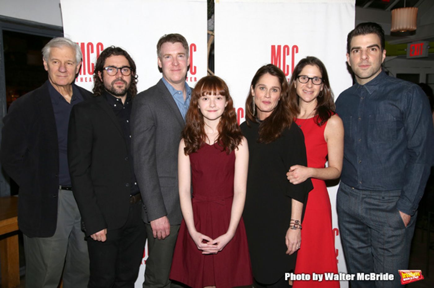 Photo Coverage: Zachary Quinto & SMOKEFALL Cast Celebrate Opening Night!  Image