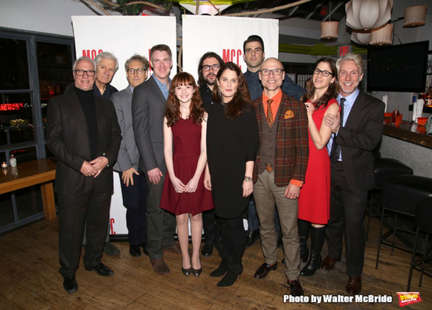 Photo Coverage: Zachary Quinto & SMOKEFALL Cast Celebrate Opening Night!  Image