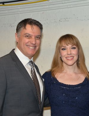 Robert Cuccioli and Emily Skinner Photo