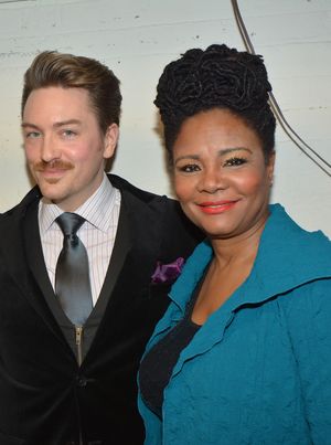 Brian Charles Rooney and Tonya Pinkins Photo