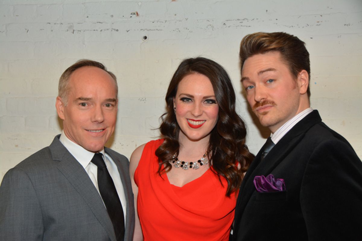 Michael Winter, Philippa Lynas and Brian Charles Rooney at 