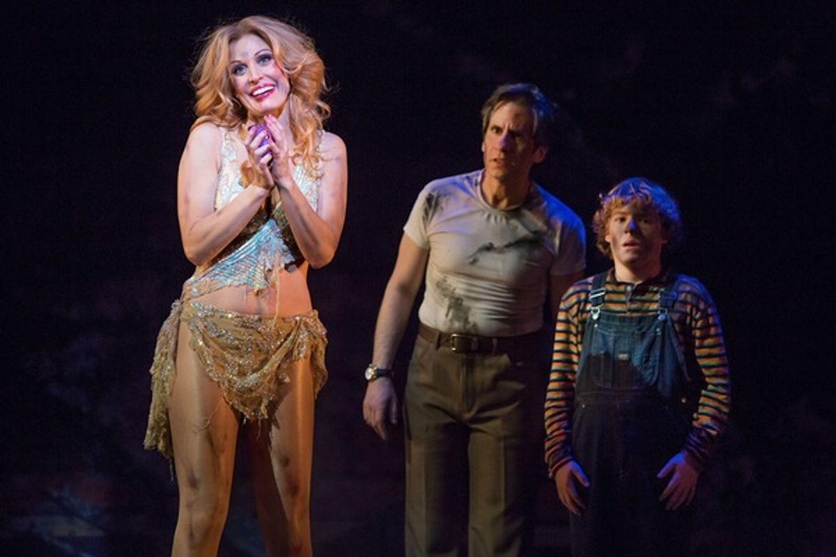 Rachel York, Seth Rudetsky, Baylee Littrell at 