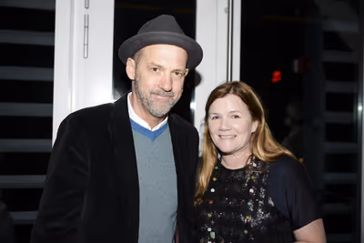 Anthony Edwards was in attendance to support longtime friend Mare Winningham.   Photo