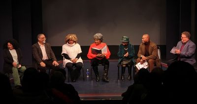 The Panel: Julia Lema, William Foster McDaniel, Leslie Dockery, Tina Fabrique, Micki  Photo