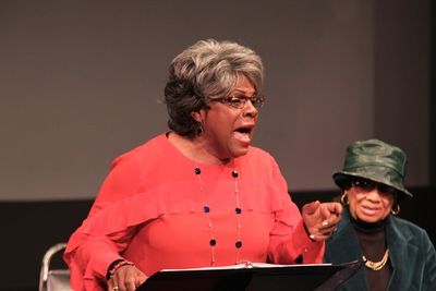 Tina Fabrique performs 'Pharoah' from DON'T BOTHER ME, I CAN'T COPE. Photo