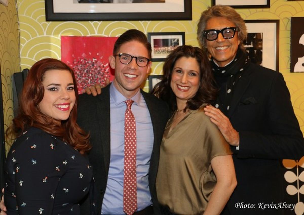 Alysha Umphress, Frank DiLella, Stephanie J. Block and Tommy Tune at 