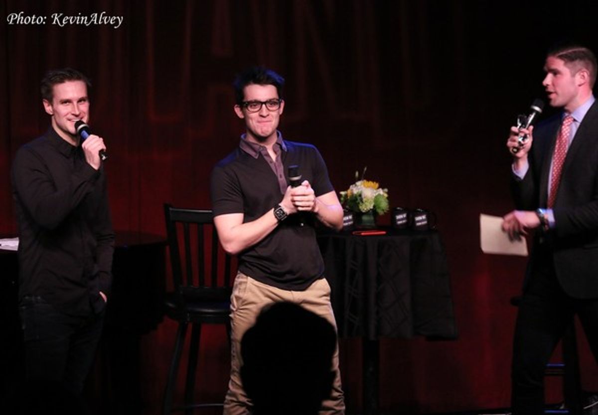 Christopher Rice, Clay Thompson and Frank DiLella at 