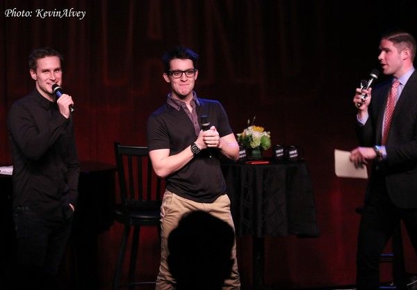 Christopher Rice, Clay Thompson and Frank DiLella Photo