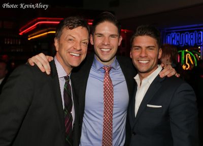 Jim Caruso, Frank DiLella and Chris DiLella Photo
