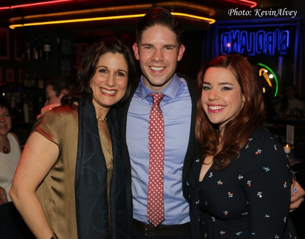 Stephanie J. Block, Frank DiLella and Alysha Umphress at 