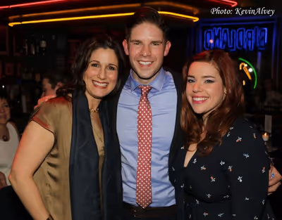 Stephanie J. Block, Frank DiLella and Alysha Umphress Photo