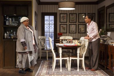 Myra Lucretia Taylor and Tamara Tunie Photo